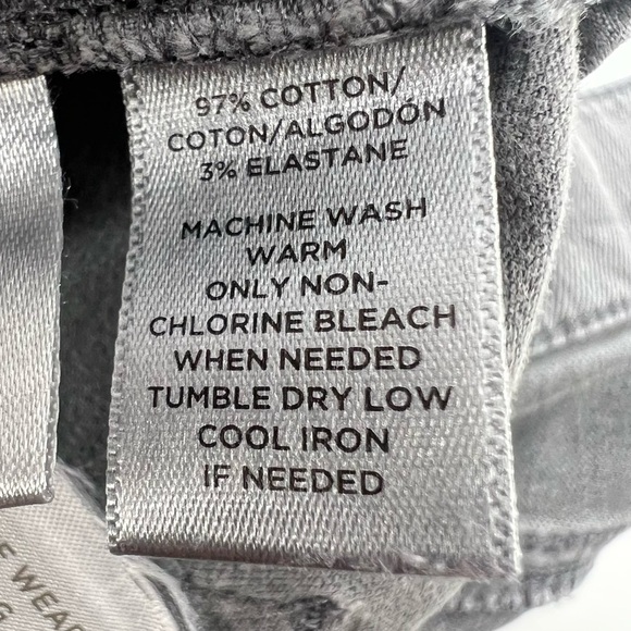 LOFT Gray Modern Skinny Crop Jeans  Size 28 Women’s - Picture 6 of 6